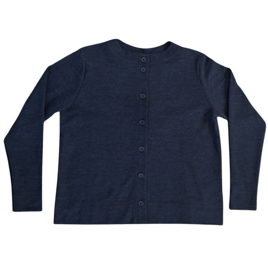 By Basics Navy Cardigan