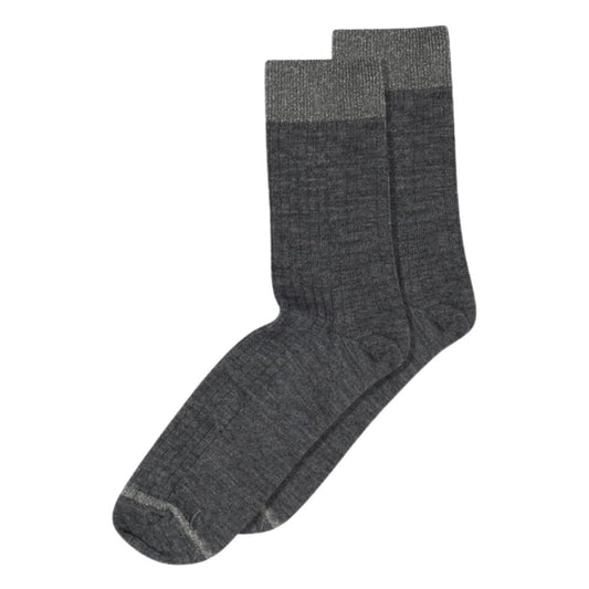 MP Denmark Grey Erina Wool Socks