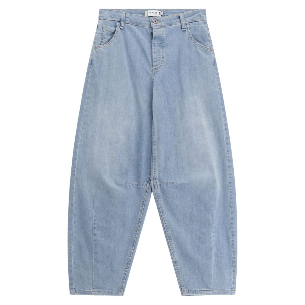 Please Lys Denim Barrel Jeans