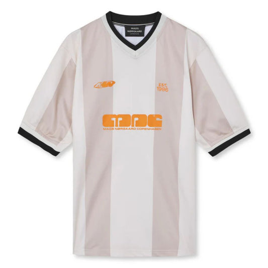 Mads Nørgaard Beige Sport Football Tee