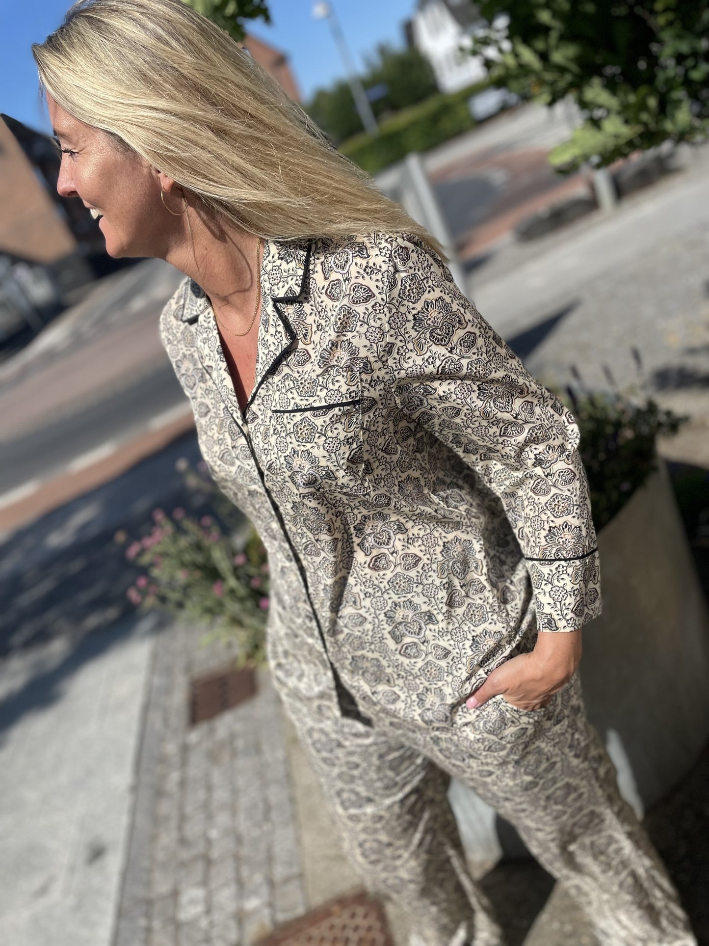 Heartmade Orchid Bloom Noly Pants