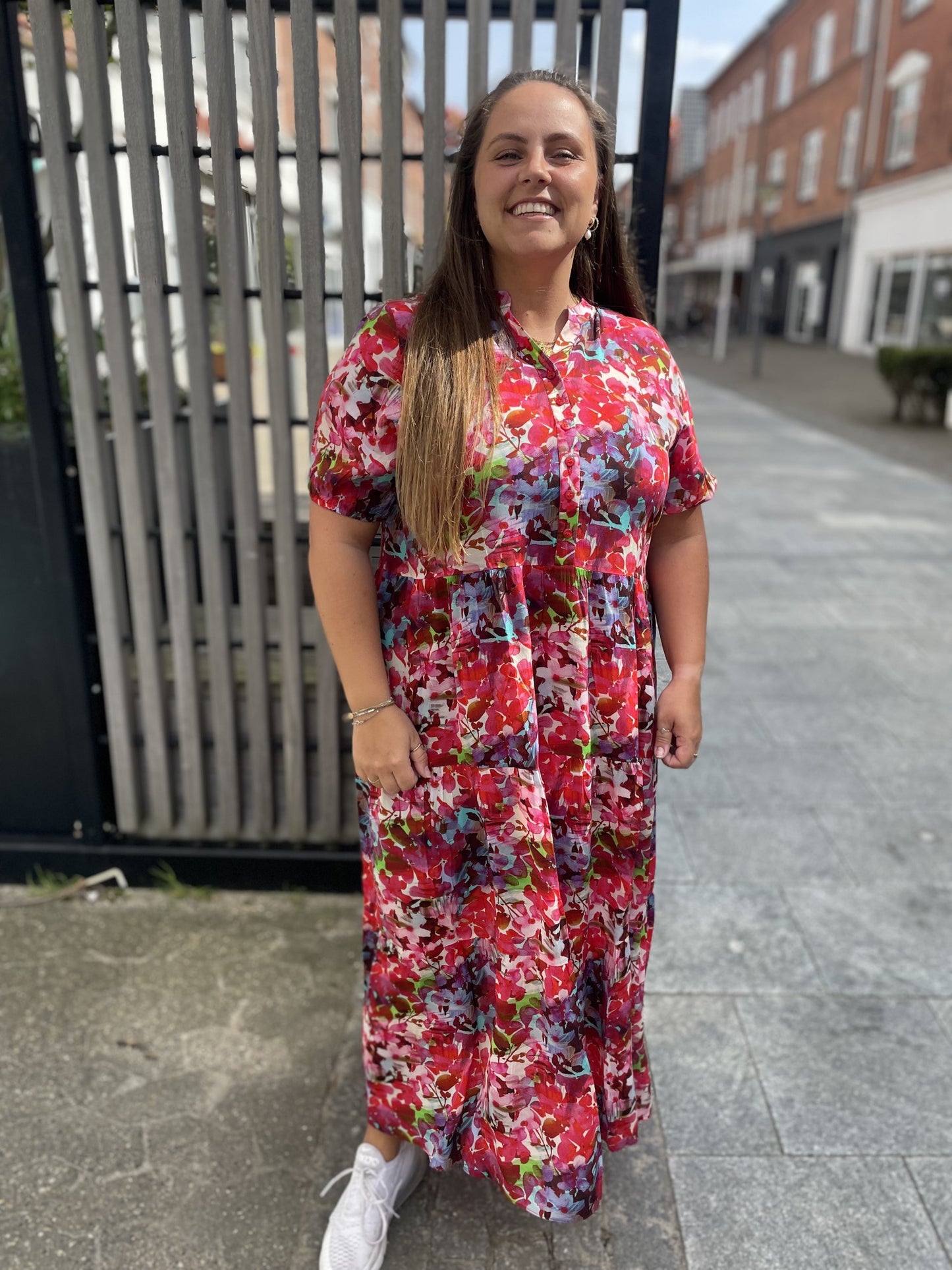 Peace Heart Joy All Flowers Samara Dress