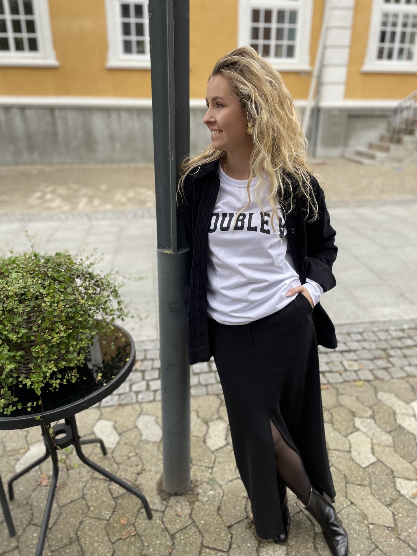 Double A By WOOD WOOD White Mel Ivy Longsleeve