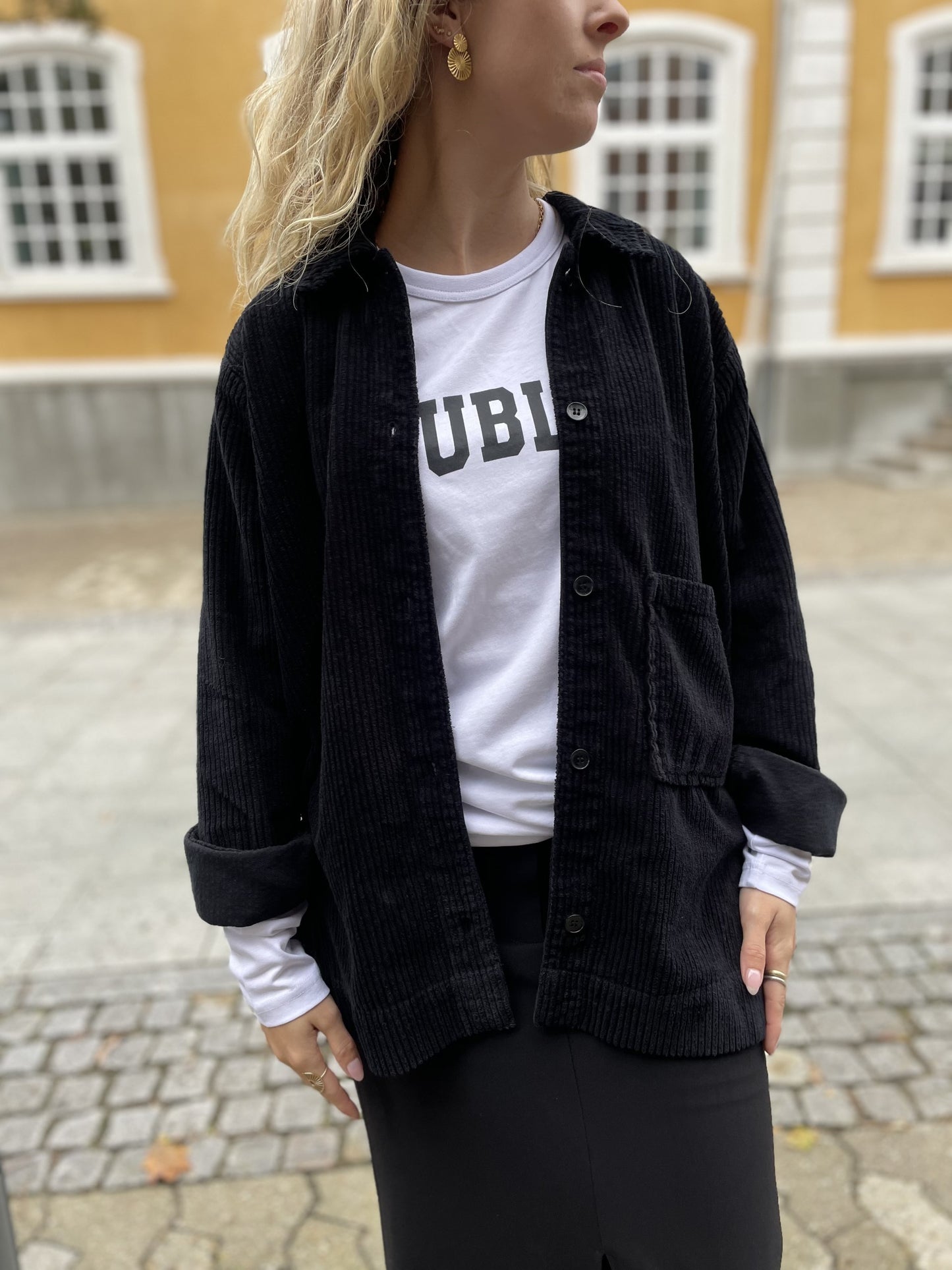 Double A By WOOD WOOD White Mel Ivy Longsleeve