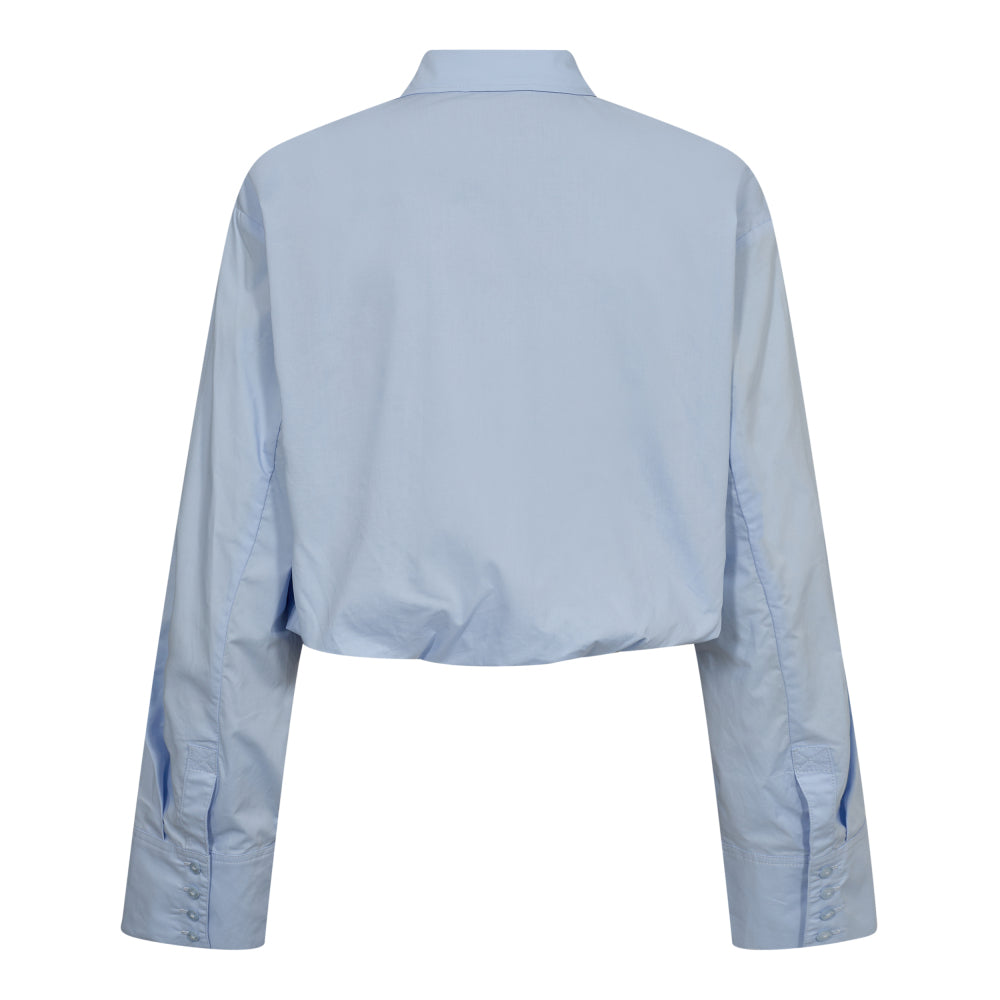 Co´Couture Pale Blue Dandy Ballon Shirt