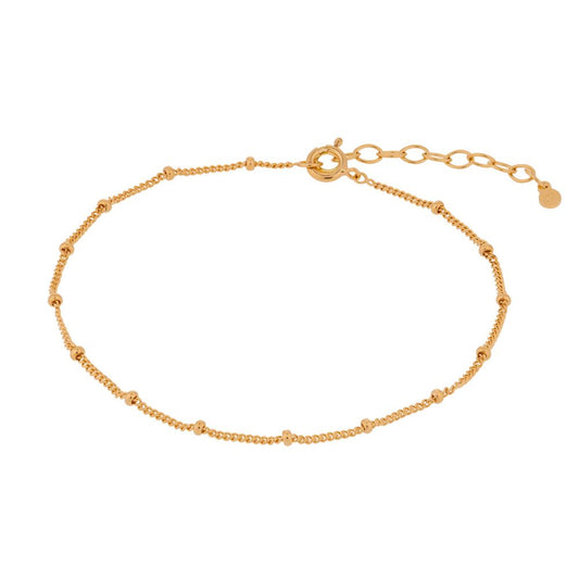 Pernille Corydon Gold Solar Anklet
