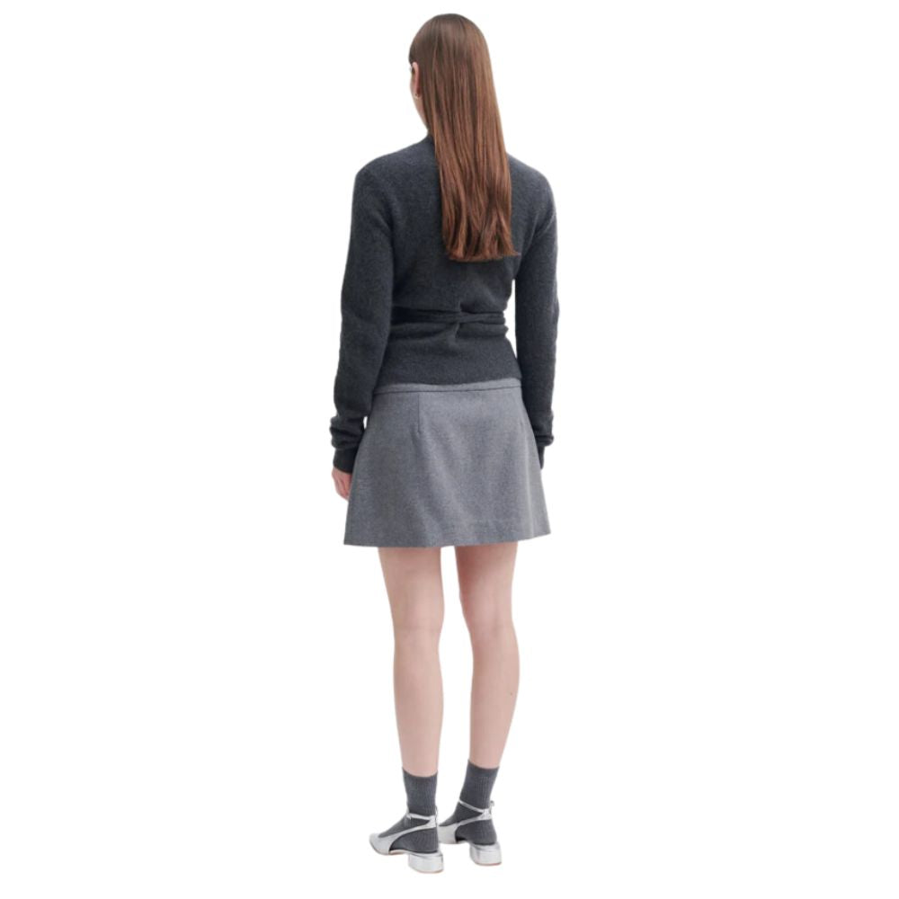 Second Female Grey Melange Daring Skirt