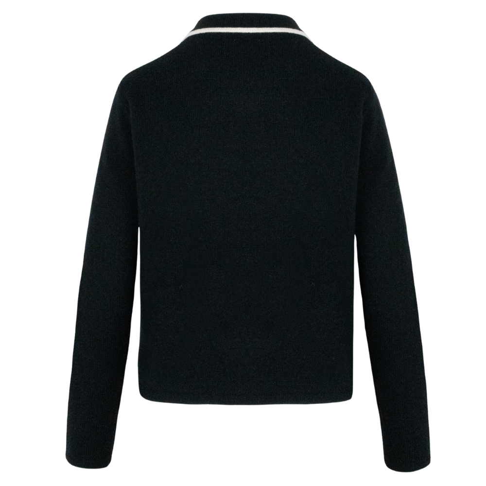 HÉST Black Vivienne cardigan
