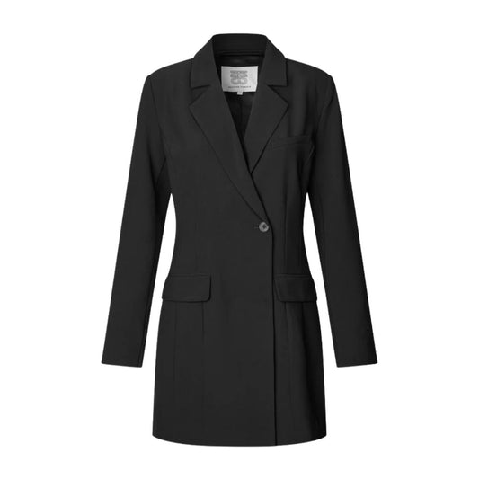 Second Female Sort Festa Fitted Blazerkjole