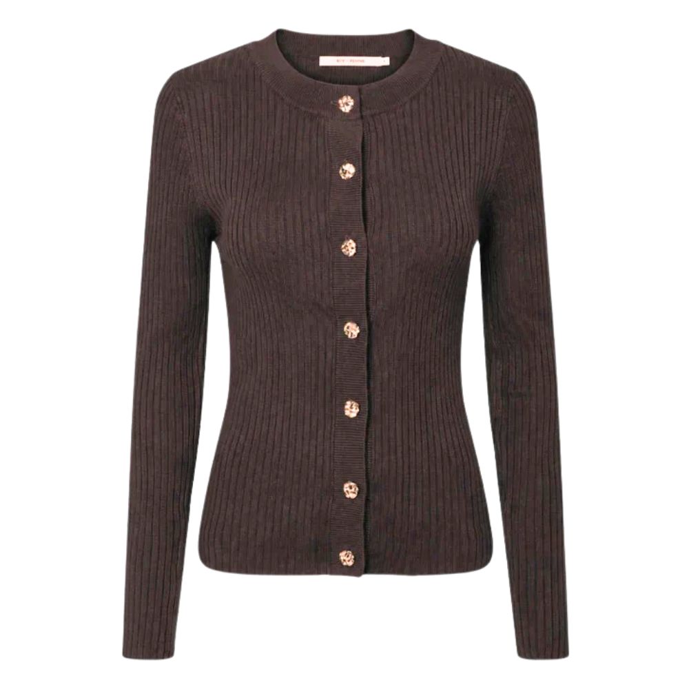 Rue de Femme Brun Lope Knit Cardigan