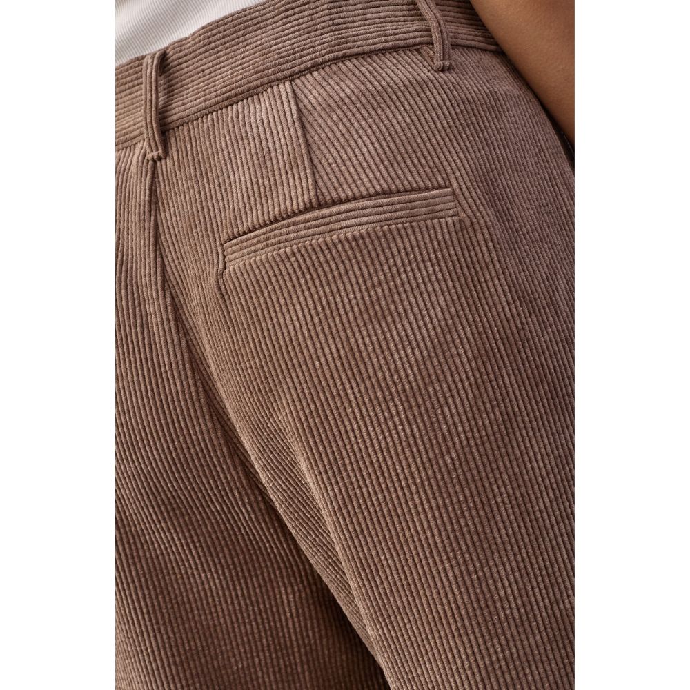 Co'Couture Walnut Daisy Cord Pant