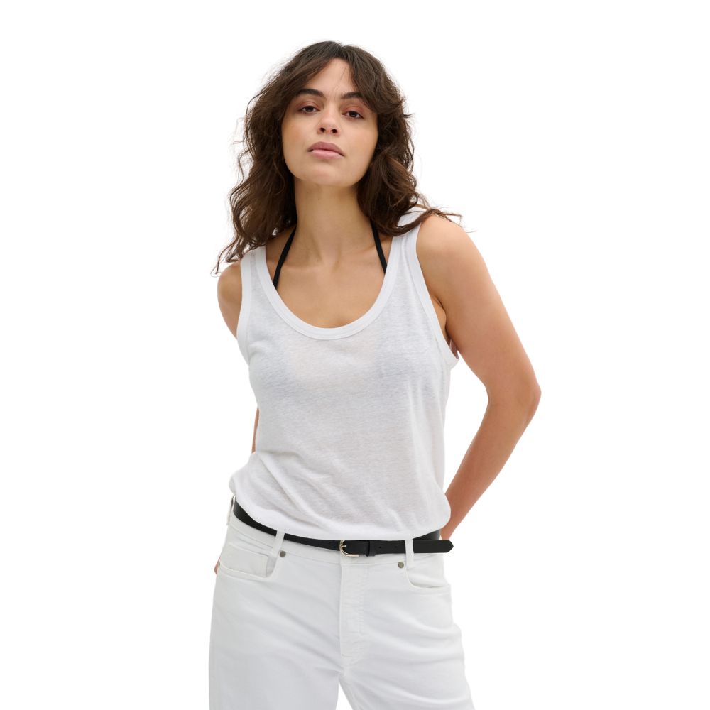 My Essential Wardrobe Bright White Lisa Top