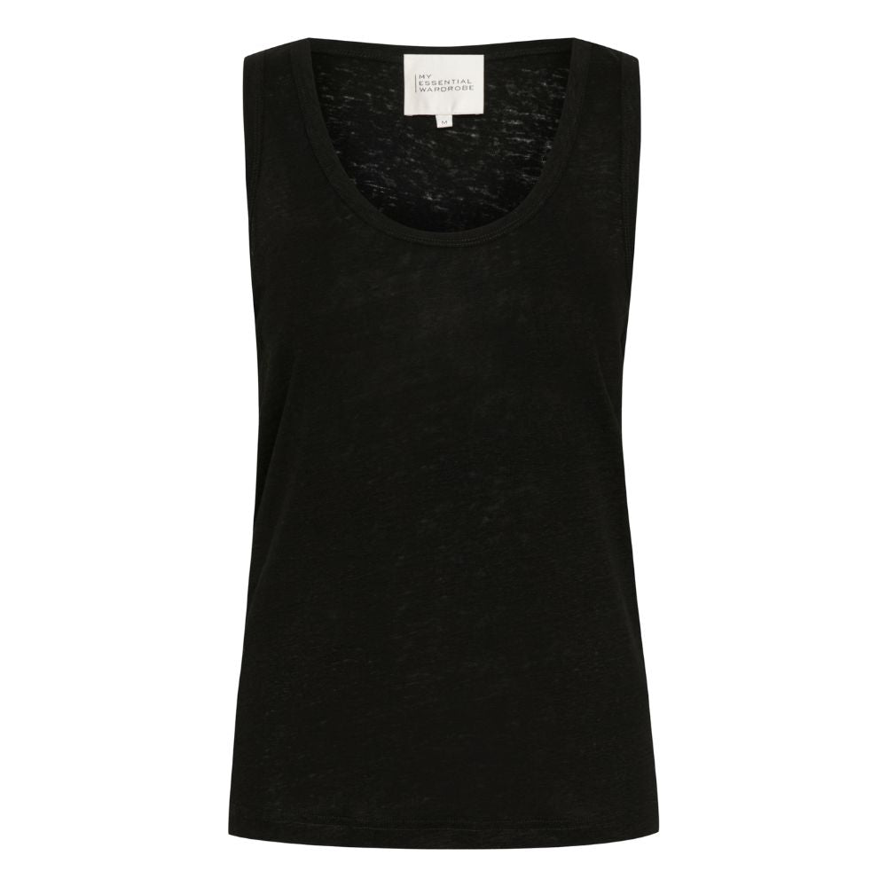 My Essential Wardrobe Black Lisa Top