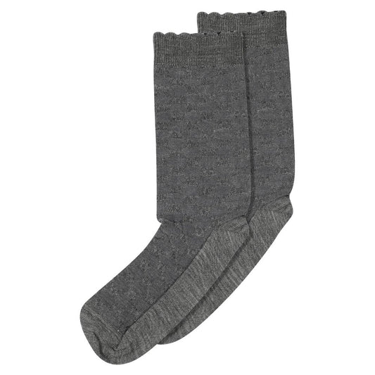 MP Denmark Medium Grey Melange Grace Socks