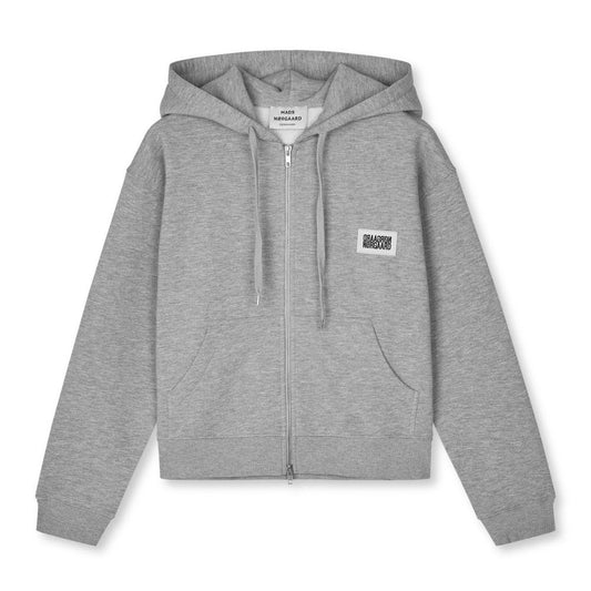 Mads Nørgaard Grey Melange Bobo Hoodie