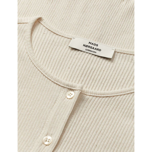 Mads Nørgaard Creme Teco Amy Cardigan