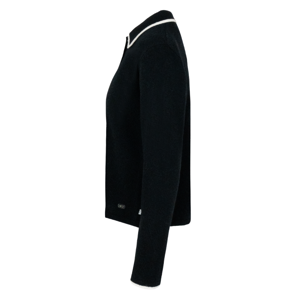 HÉST Black Vivienne cardigan