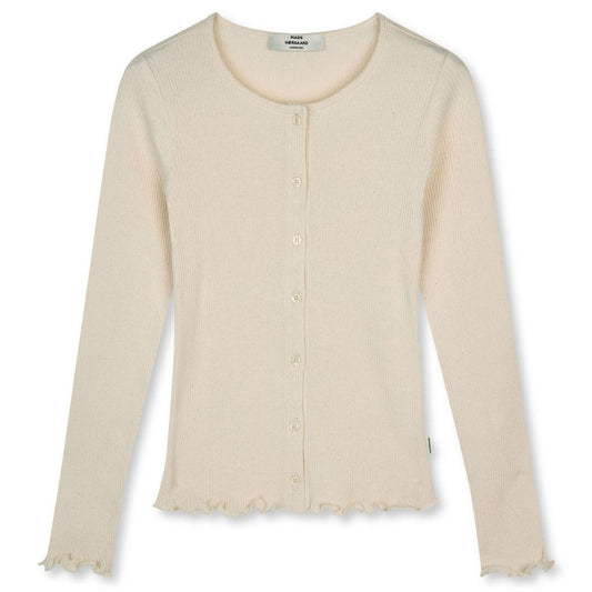 Mads Nørgaard Creme Teco Amy Cardigan