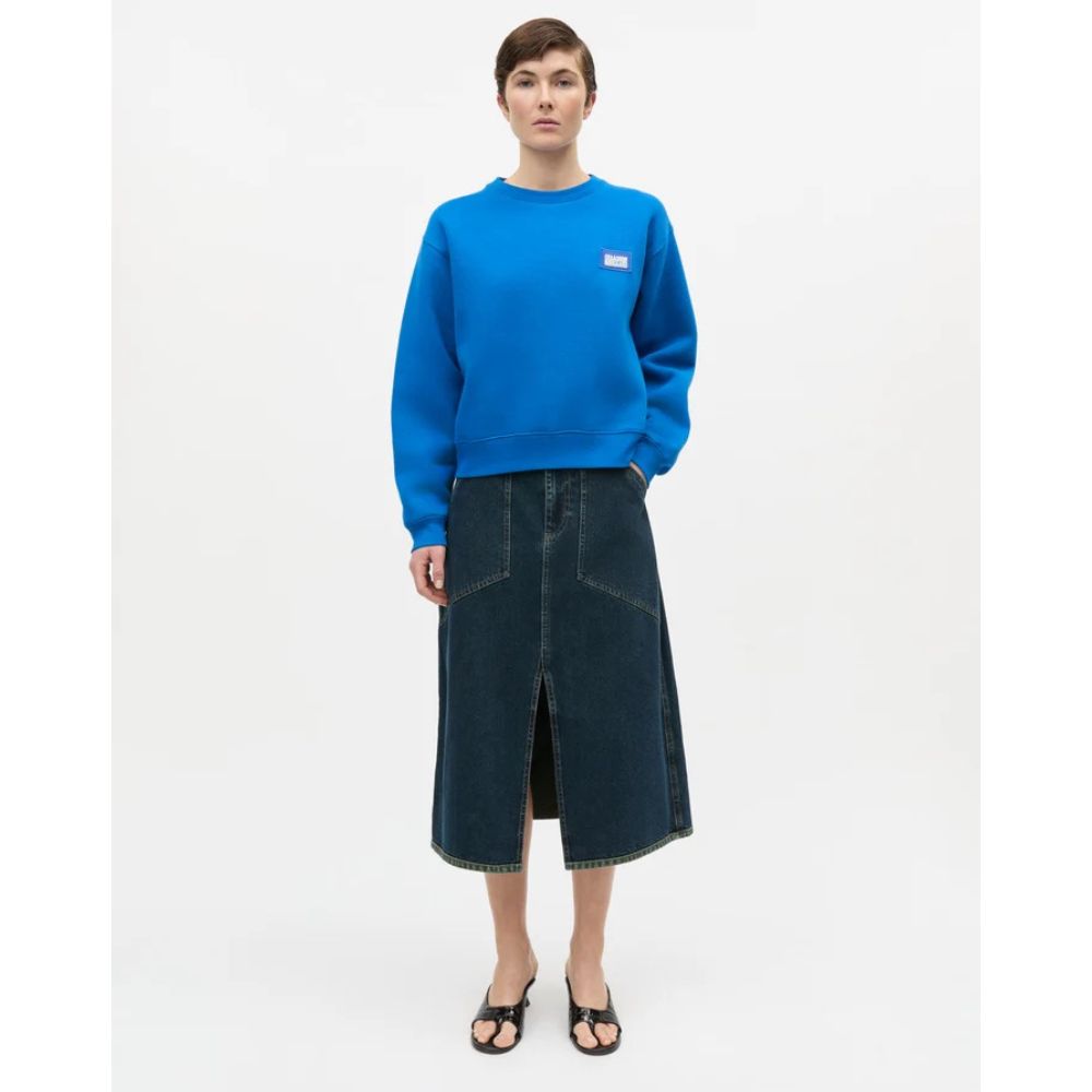 Mads Nørgaard Blå Standard Taylor Sweatshirt