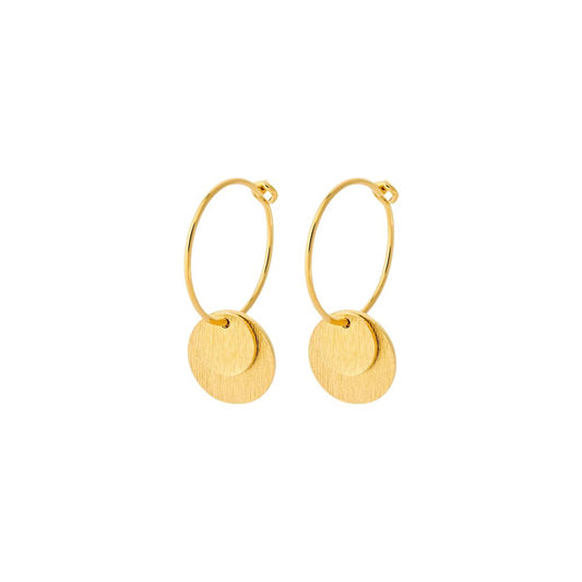 Pernille Corydon Small Coin Earring