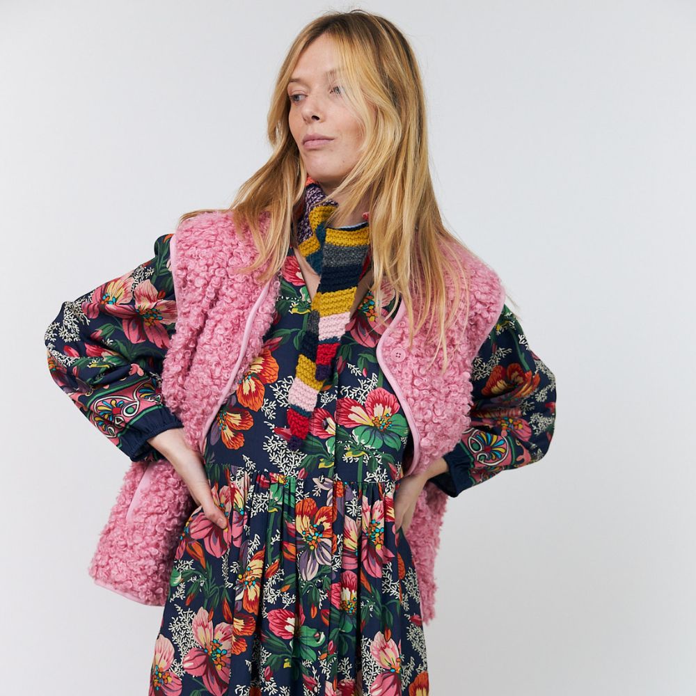 Lollys Laundry Pink Vada Vest