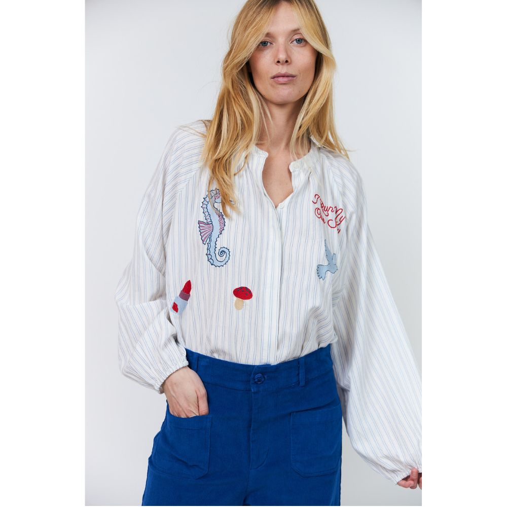 Lollys Laundry Stripe Hailey shirt