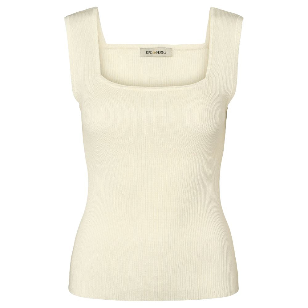 Rue de Femme Cream Noa Top