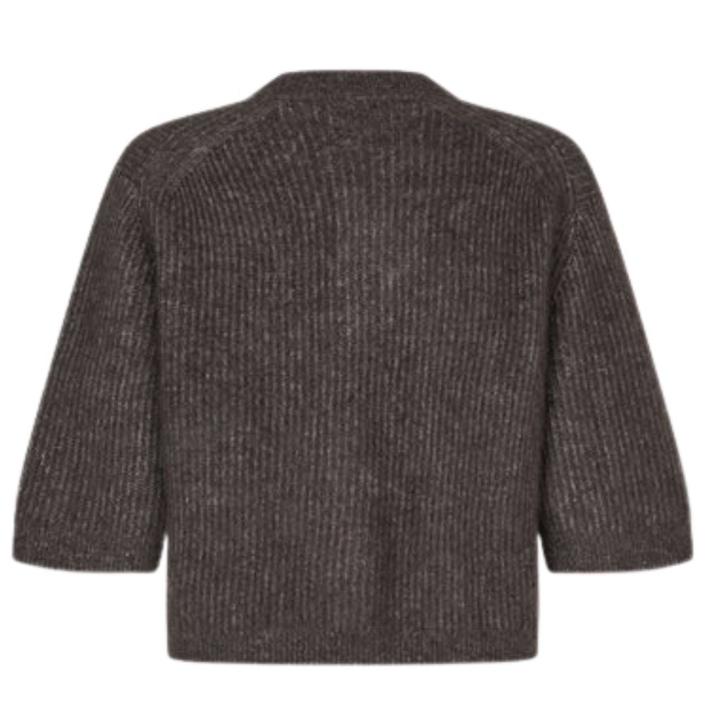 Second Female Brun Andrea Knit Cardigan