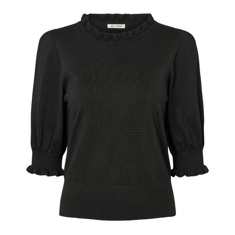 Rue de Femme Black Sorrel Scallop Strik