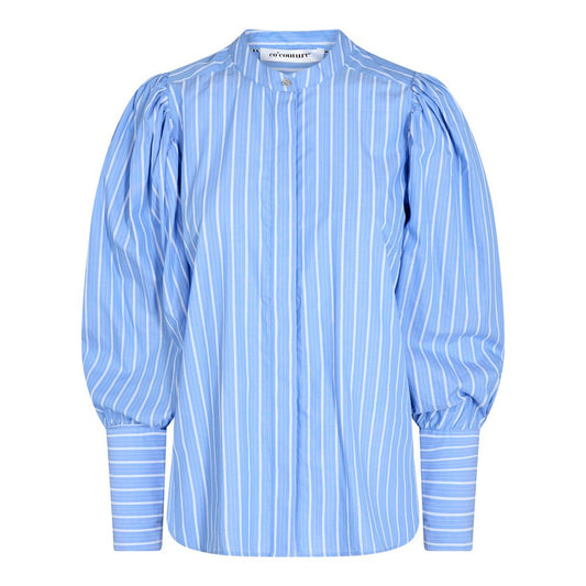 Co´Couture Lightblue Malou Stripe Shirt