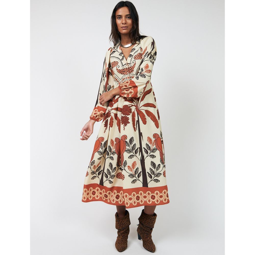 Lollys Laundry Creme Sarai 3/4 Dress