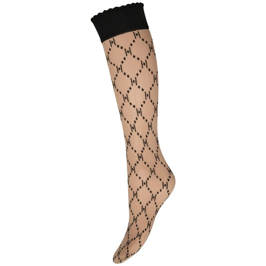 Hype The Detail Sort Knæ Strømpe