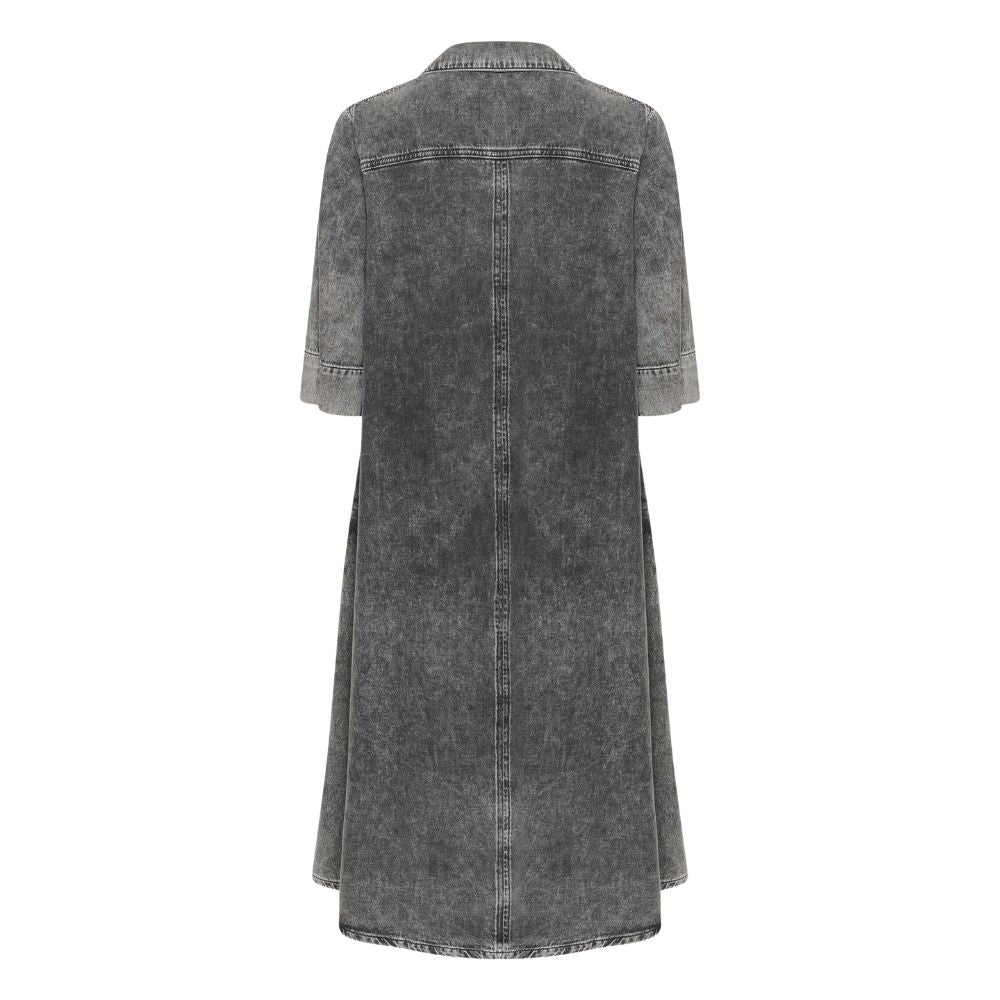 My Essential Wardrobe Stormy Grey Ret Malo Long Dress