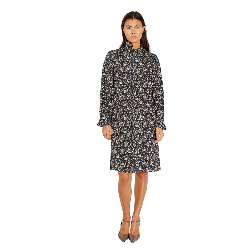 Heartmade Navy Dekor Helai Dress