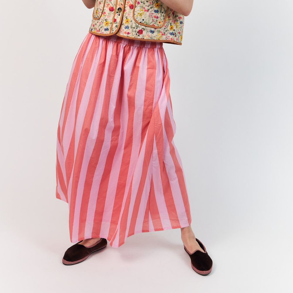 Lollys Laundry Light Pink Akane Maxi Skirt