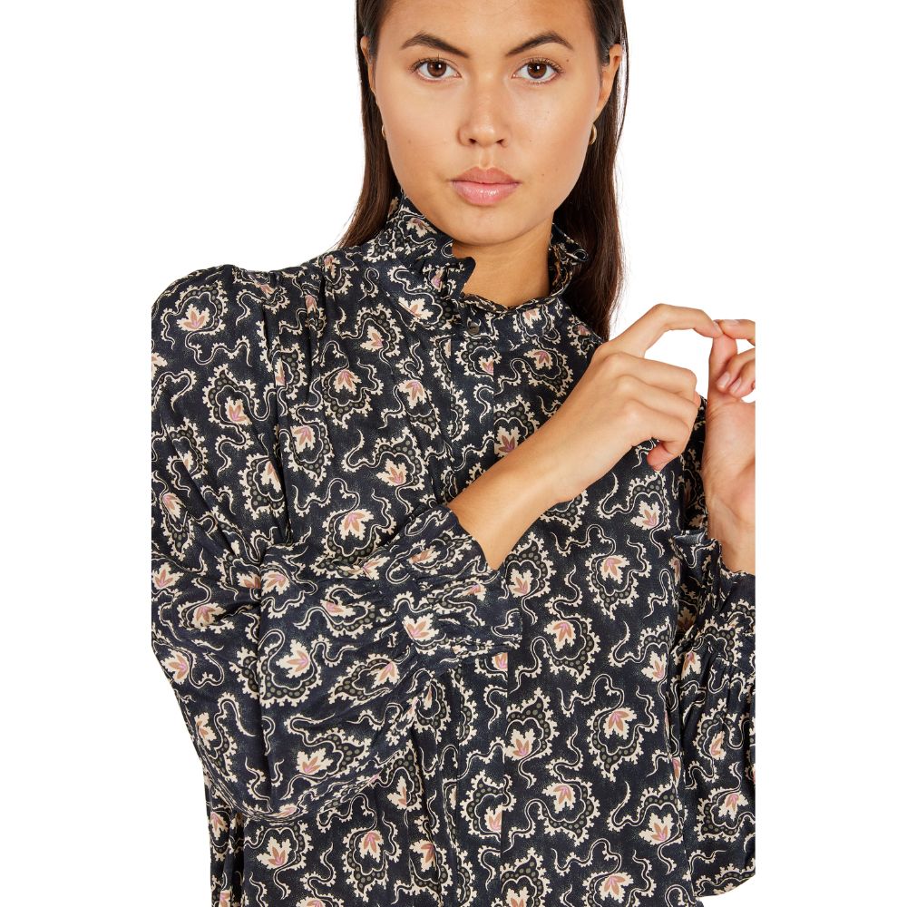 Heartmade Navy Dekor Helai Dress