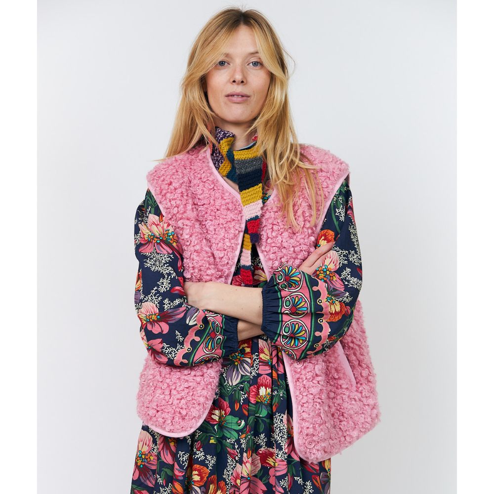 Lollys Laundry Pink Vada Vest