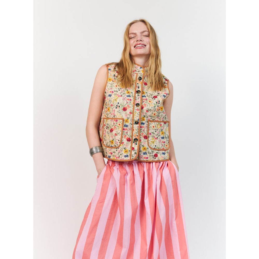 Lollys Laundry Light Pink Akane Maxi Skirt