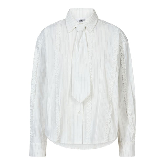 L'AMITIÉ Off-White Inez Pin Frill T