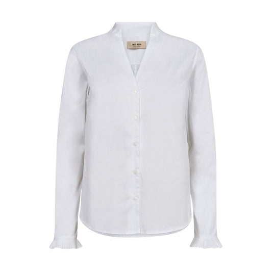 Mos Mosh Hvid Hassie Pleat Shirt