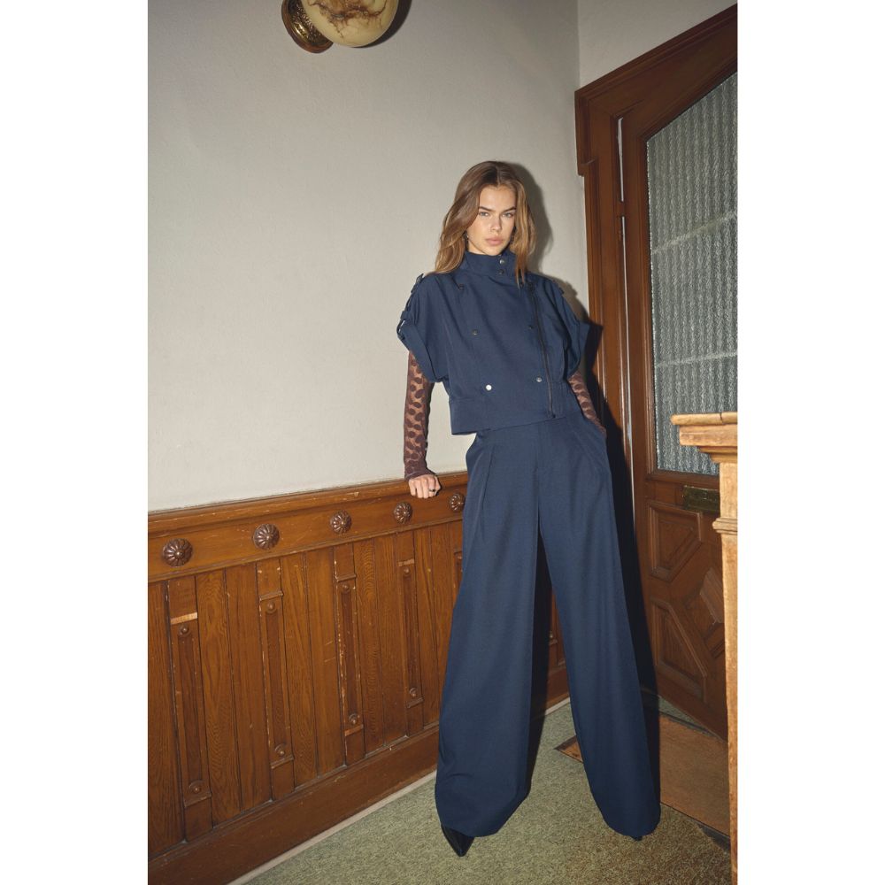 Co'Coture Navy Luna vest