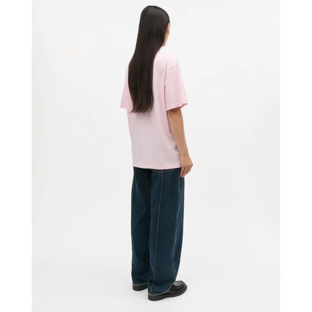 Mads Nørgaard Fairy Tale Pink Cotton Jersey Dassel Tee