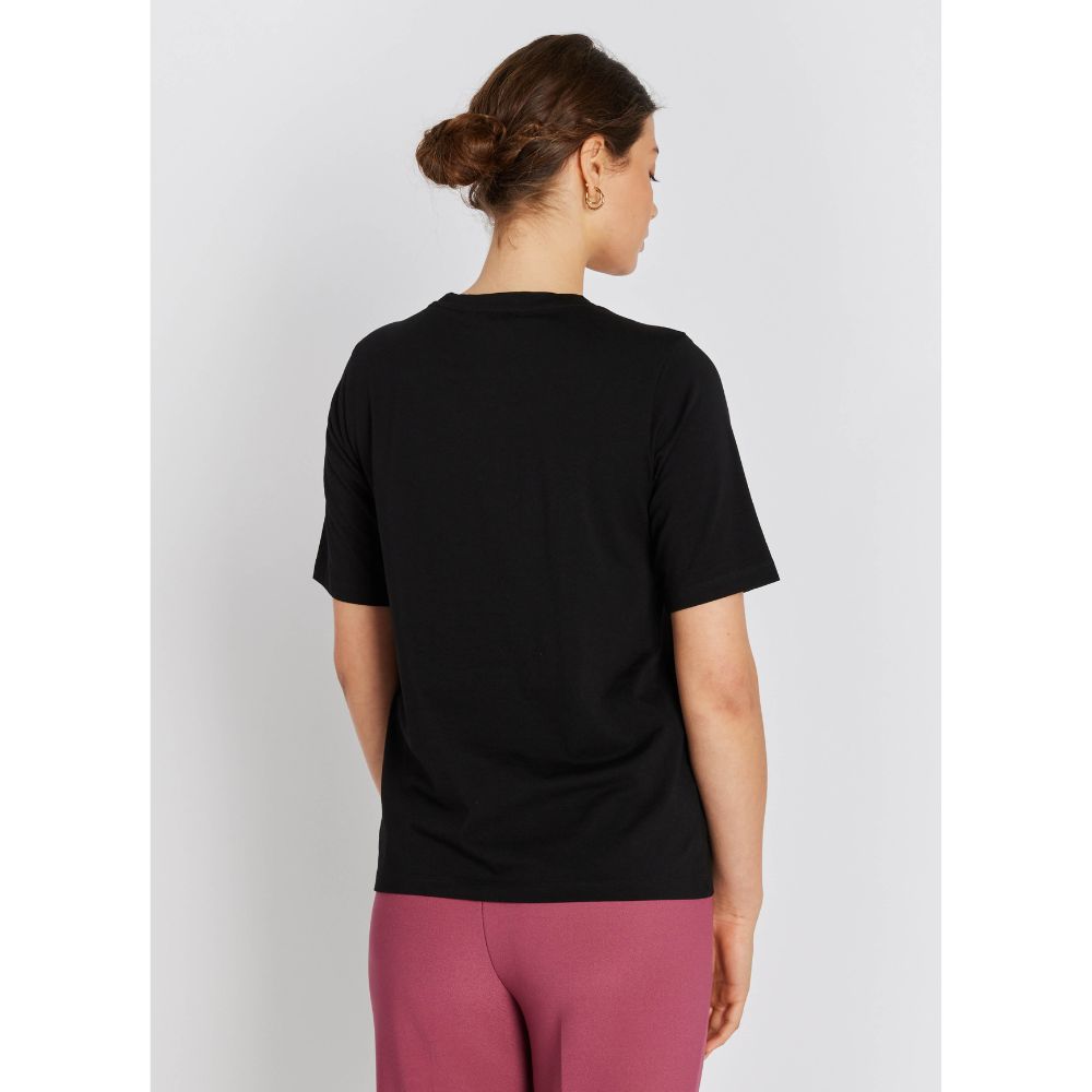 Rue de Femme Sort Alvina Siv T-Shirt