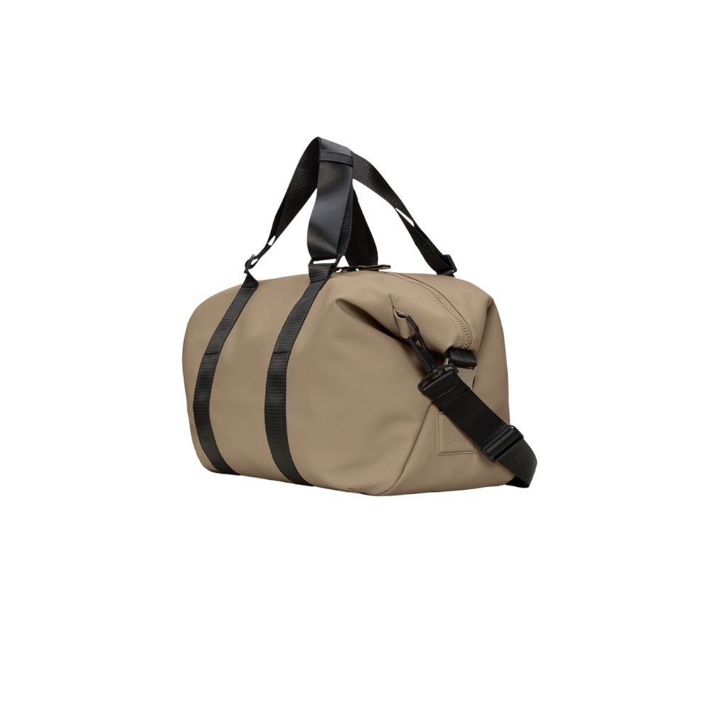Rains Beige Valera Small weekend Bag