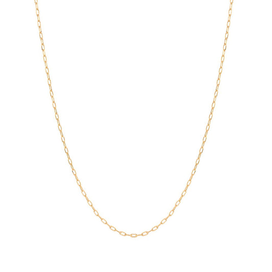 House Of Vincent Gold Basic Box Chain Necklace Gilded