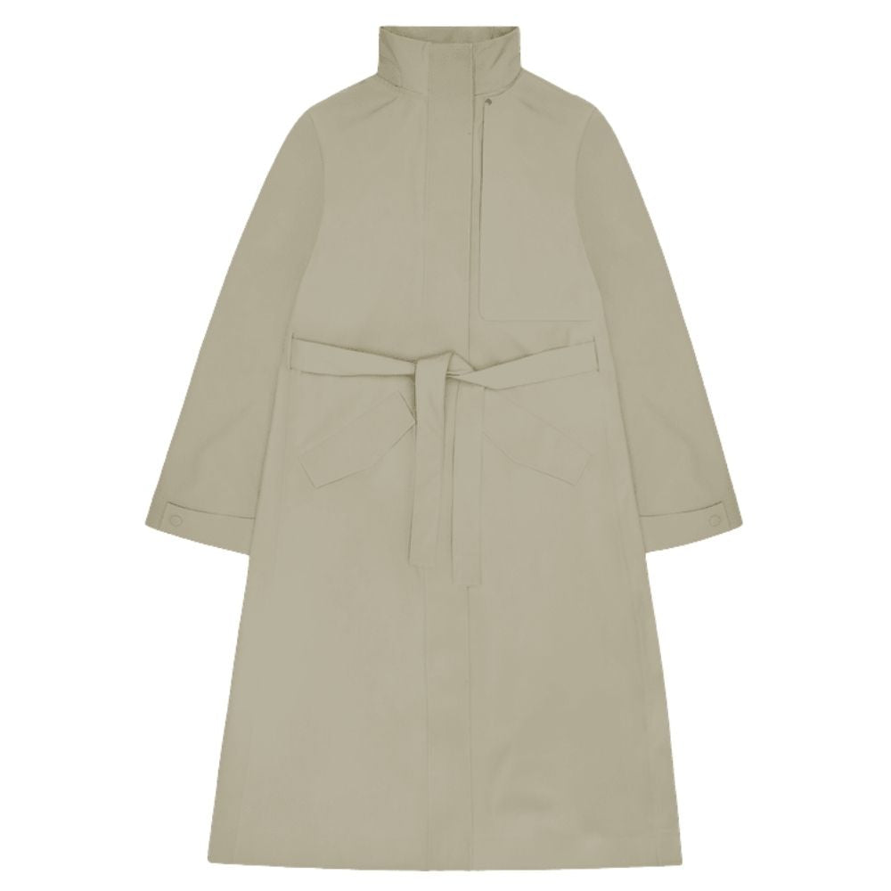 Rains Beige Suva Hardshell Coat