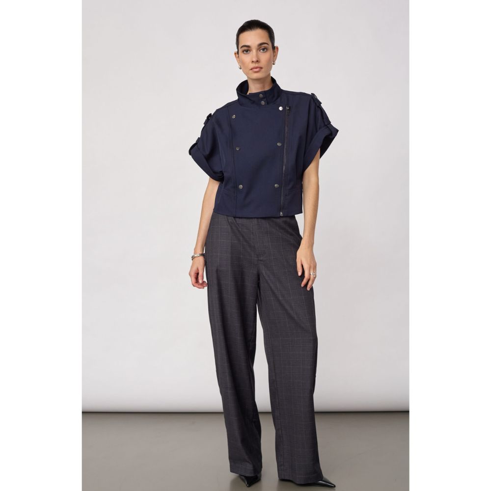 Co'Coture Navy Luna vest