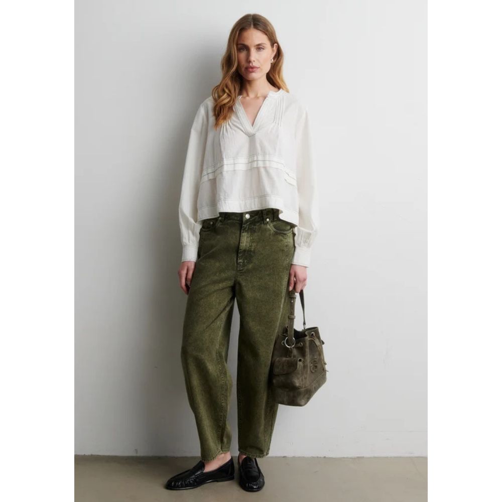 Second Female Hvid Livena Blouse