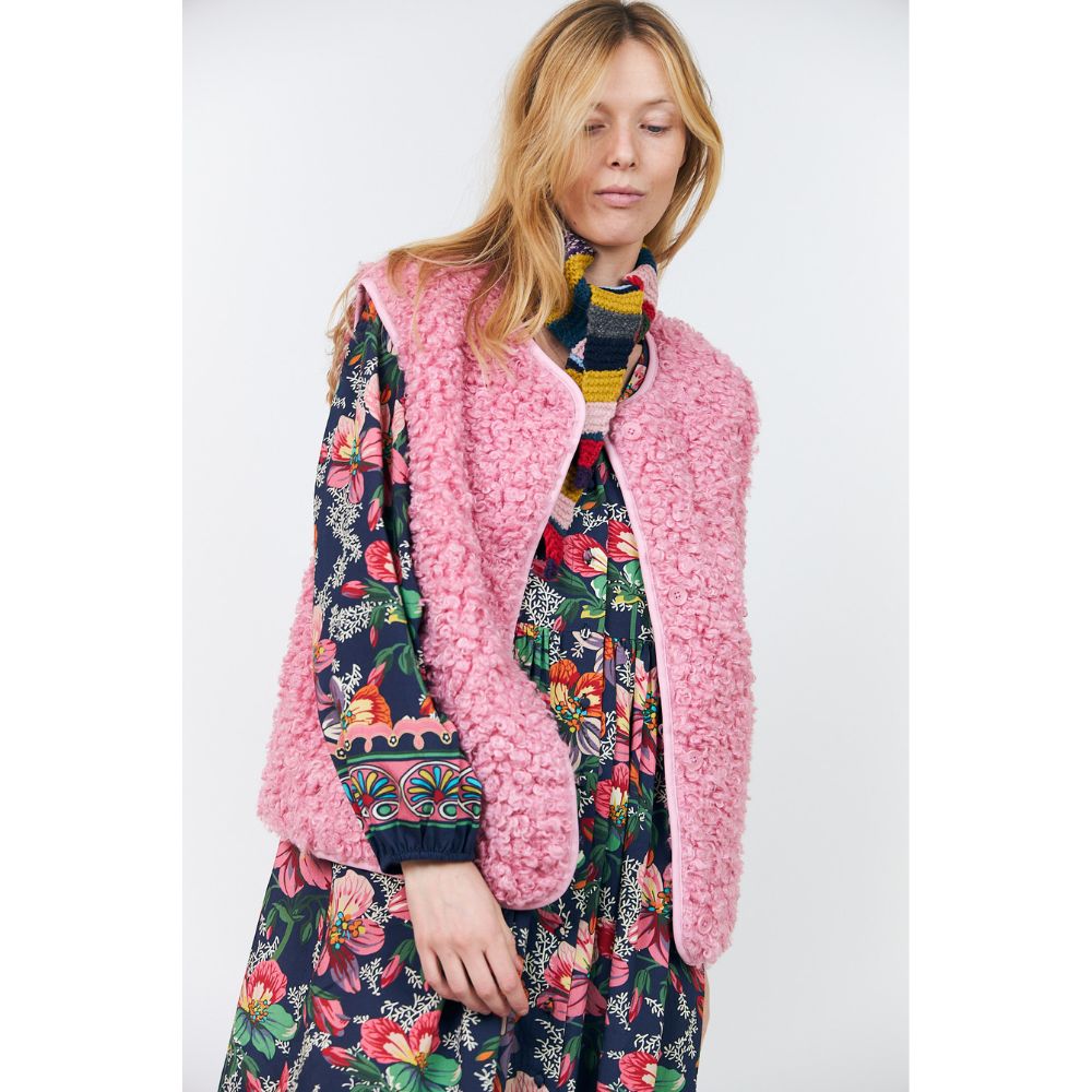 Lollys Laundry Pink Vada Vest