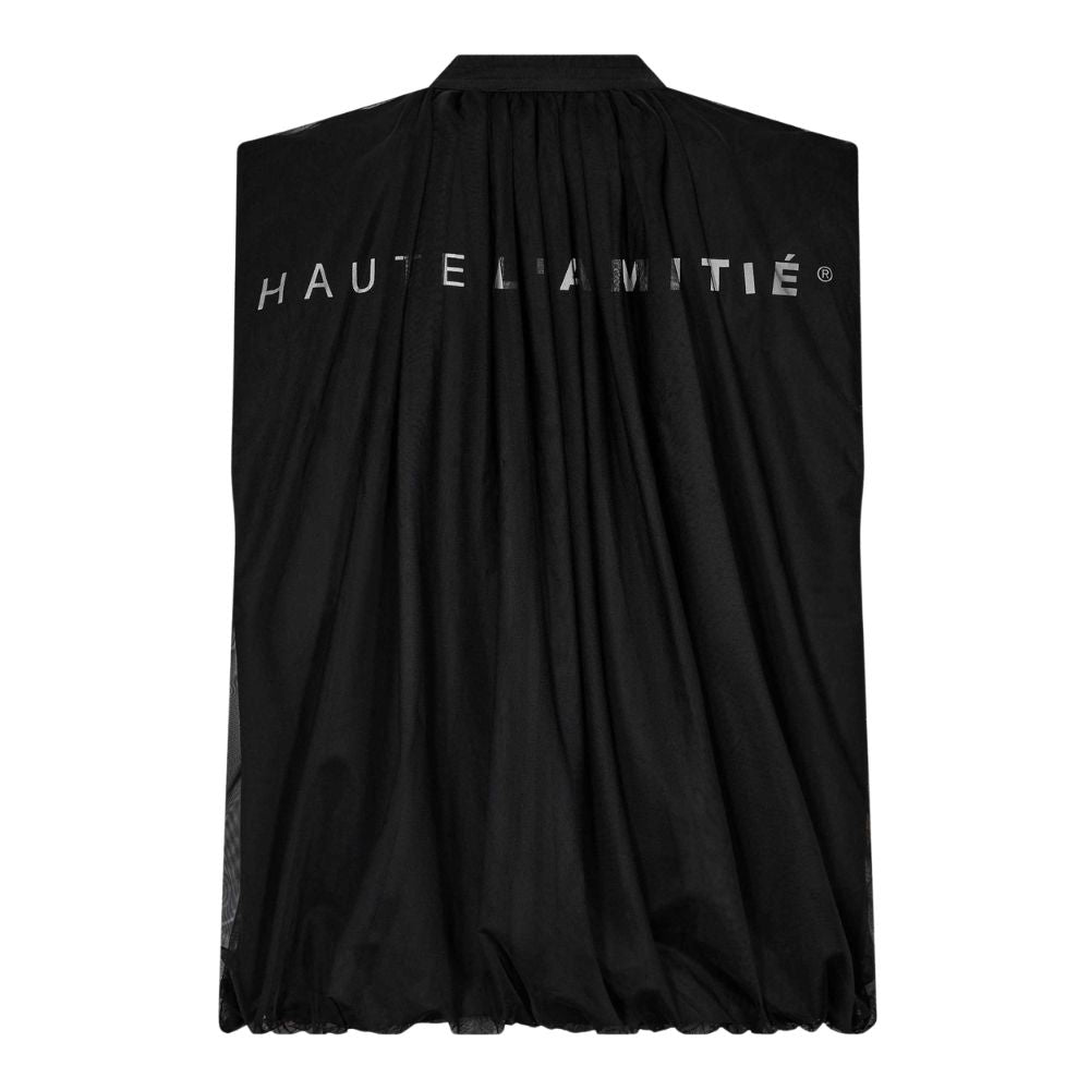 L'AMITIÉ Black Ballet Logo Tech Vest